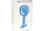 Mini Ventilador Recargable Portátil Azul Tecnolab TL669BL - Miniatura 5