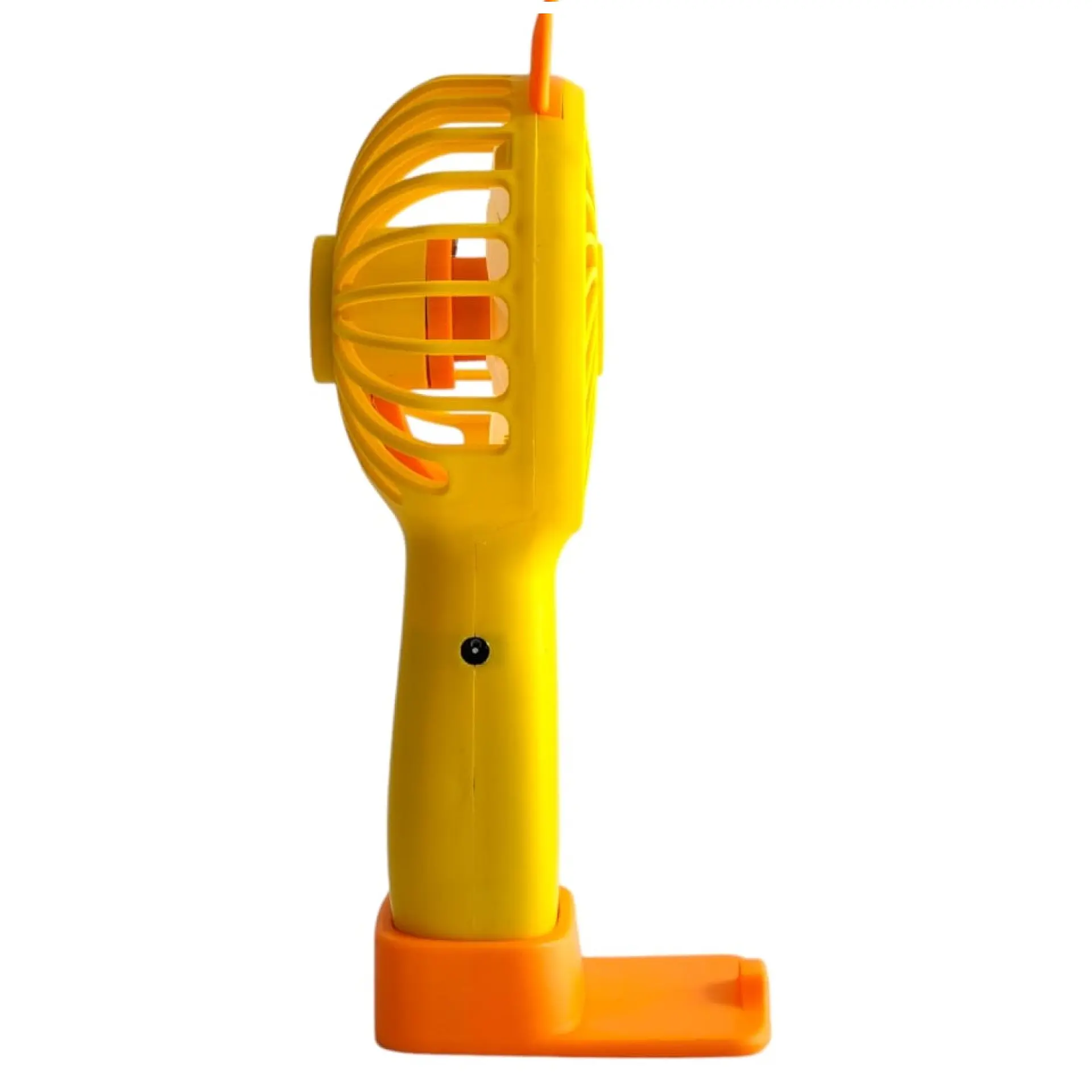 Mini Ventilador Portátil Recargable Tecnolab Amarillo TL672O 5