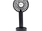 Ventilador Recargable Portátil Base Tecnolab Negro TL671BK - Miniatura 1