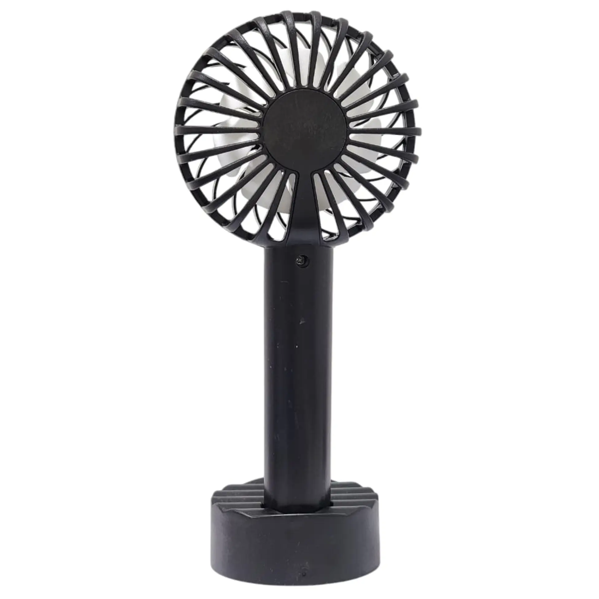 Ventilador Recargable Portátil Base Tecnolab Negro TL671BK 4