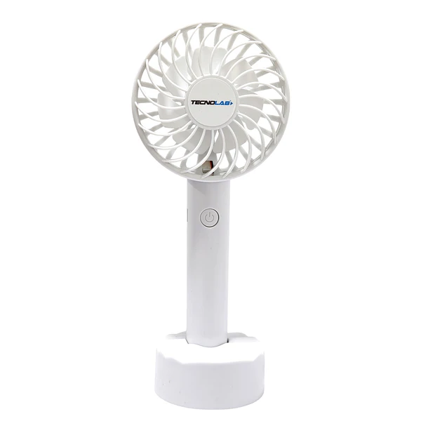 Ventilador Recargable Portatil Base Blanco TL671