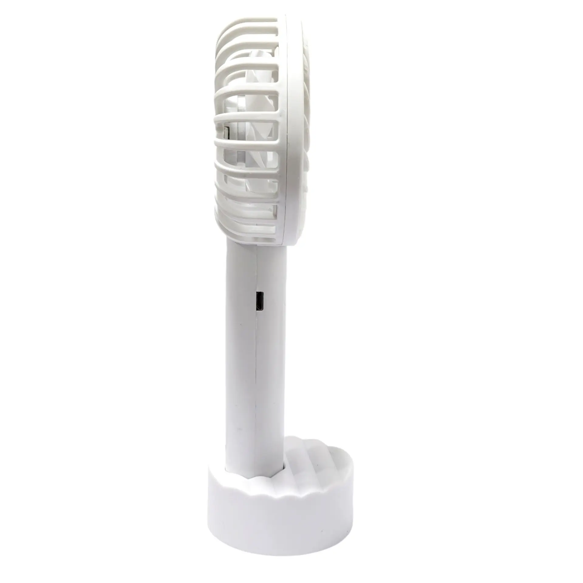 Ventilador Recargable Portátil Base Tecnolab Blanco TL671 2