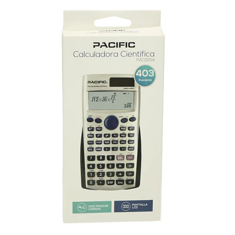 Calculadora Científica 403 Funciones Pacific PAC01154