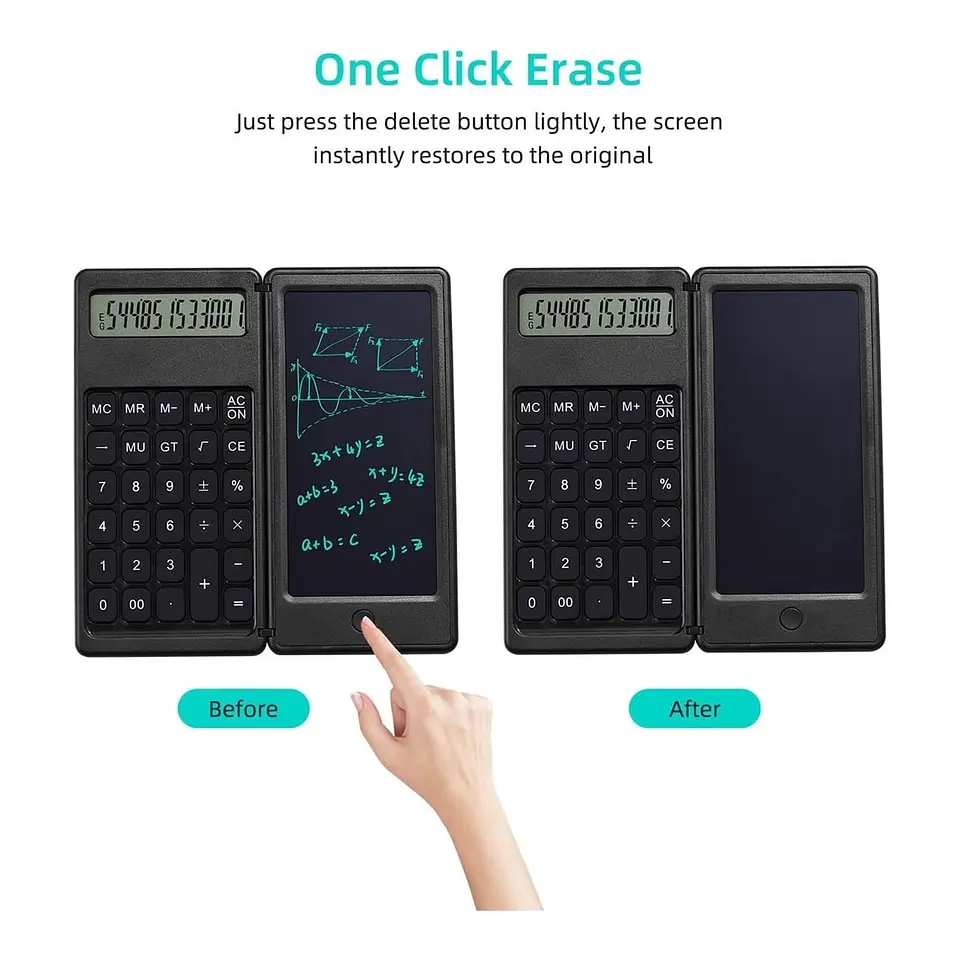 Calculadora LCD con Pantalla de Escritura TL140 Tecnolab 5