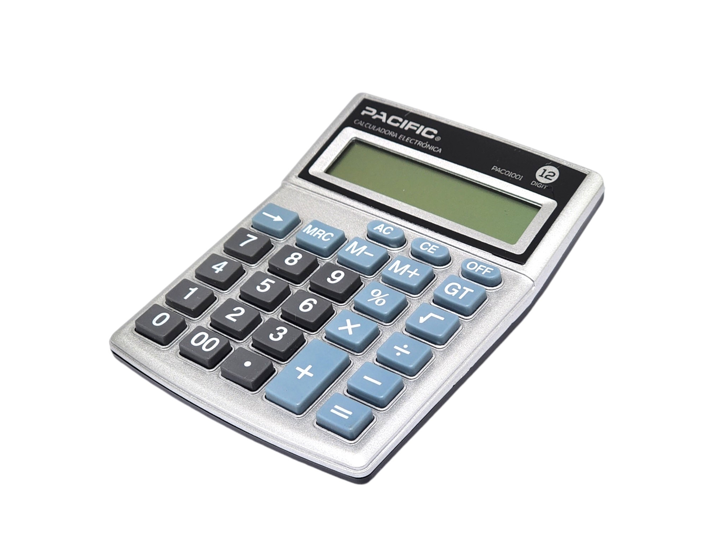 Calculadora Electrónica Pacific 12 Digitos PAC01001 2
