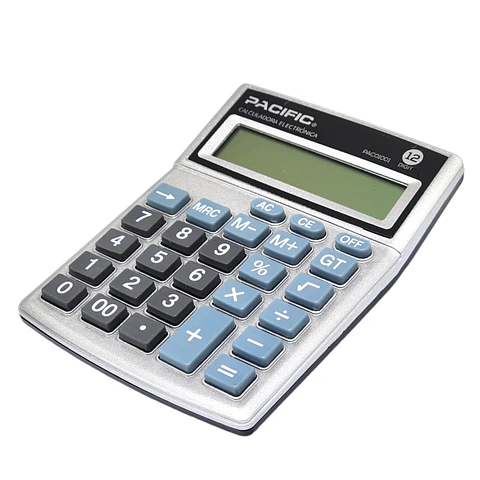 Calculadora Electrónica Pacific 12 Digitos PAC01001