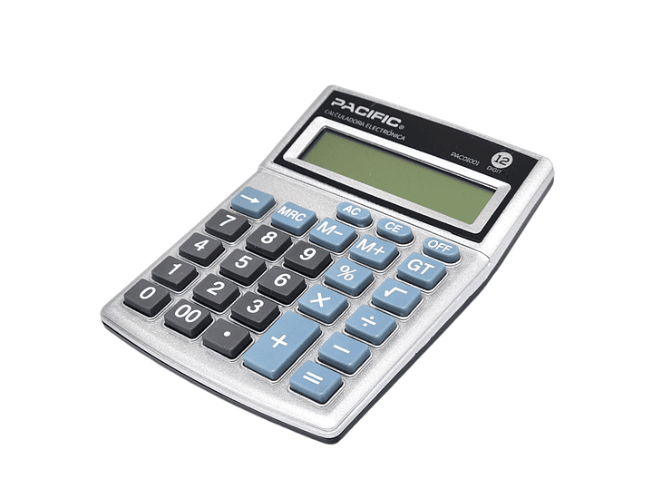 Calculadora Electrónica Pacific 12 Digitos PAC01001 2