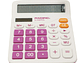 Calculadora Electrónica Pacific 12 dig PAC01122P Rosa - Miniatura 2