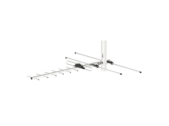 Antena Digital para TV Exterior 7-9 dB HDTV & 4K Tecnolab 2