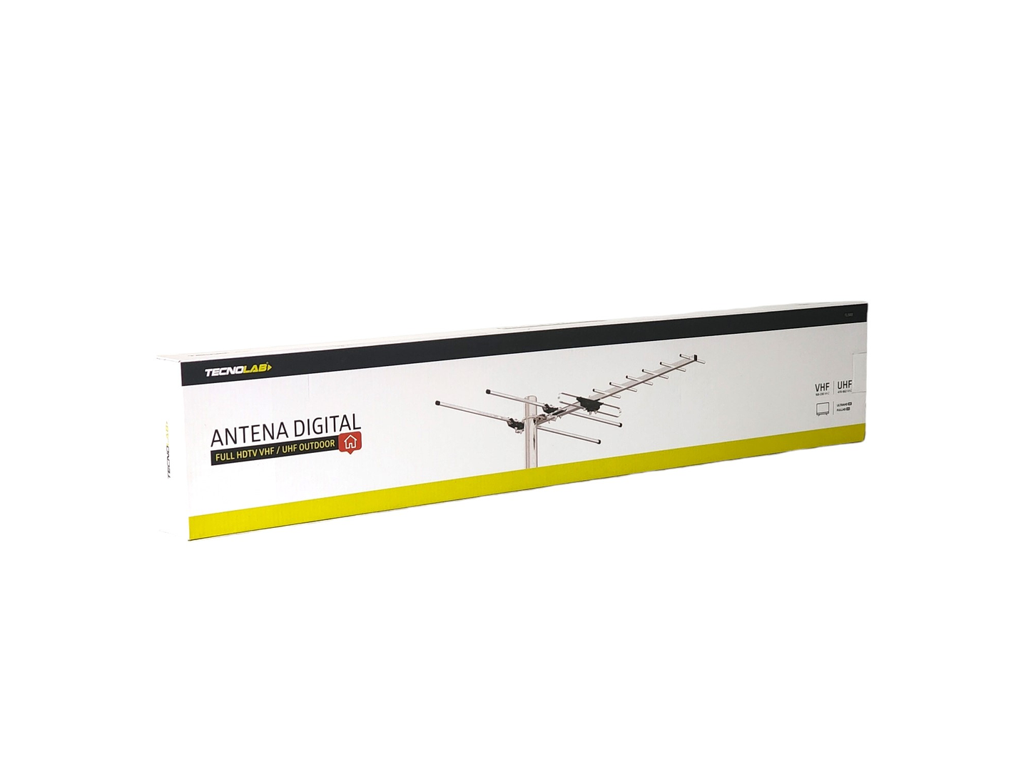 Antena Digital para TV Exterior 7-9 dB HDTV & 4K Tecnolab 3