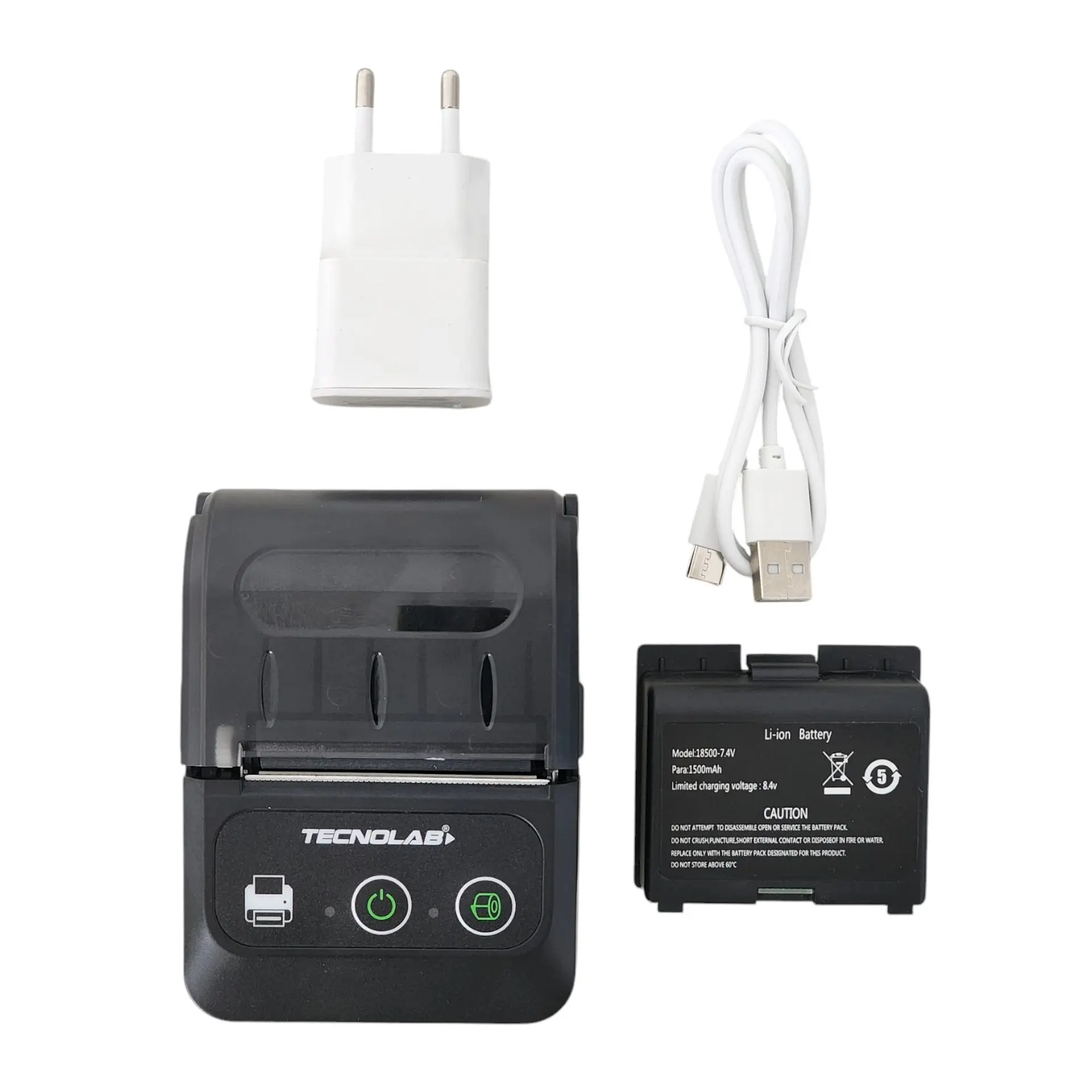 Impresora Térmica 58mm BT Portátil TL218 Tecnolab 6