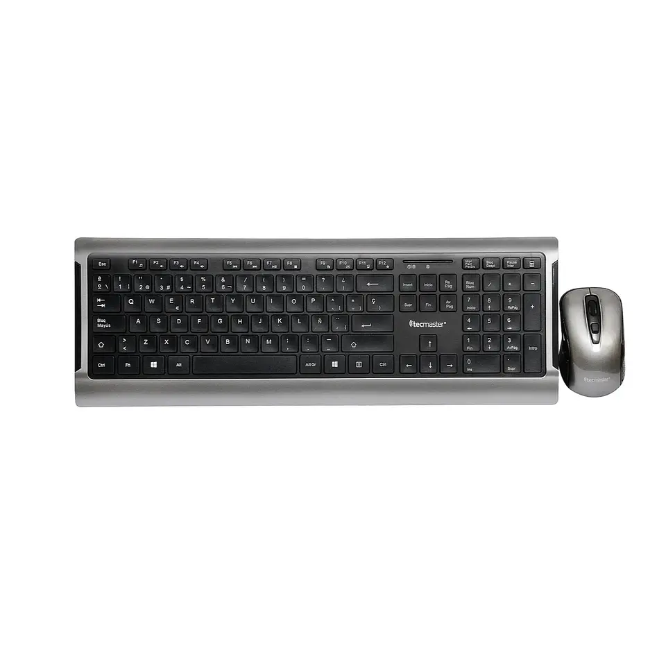 Kit Combo Teclado y Mouse Inalámbrico Tecmaster LD100 1