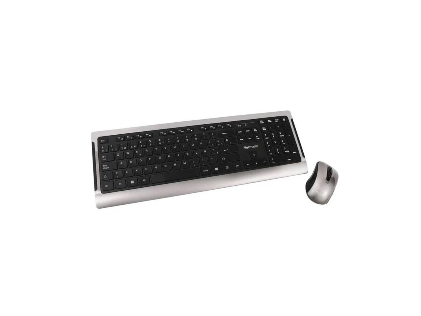 Kit Combo Teclado y Mouse Inalámbrico Tecmaster LD100 2