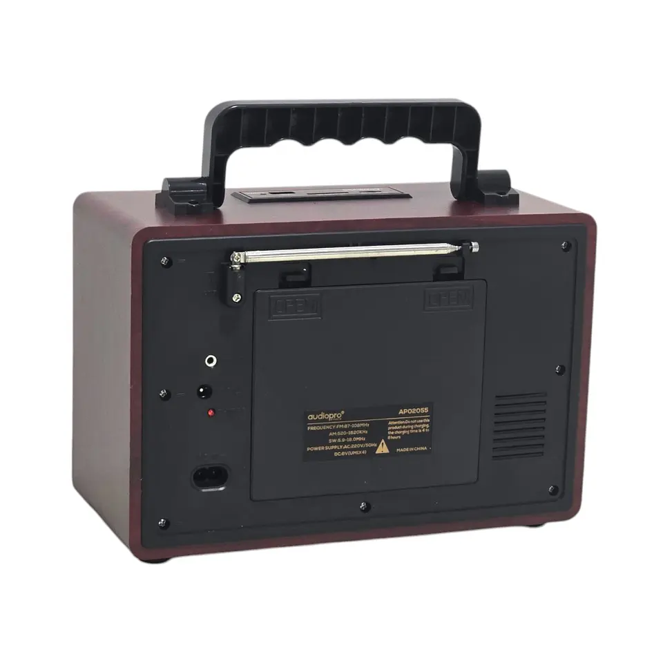 Radio Retro BT Vintage Audiopro Portátil AP02055 3