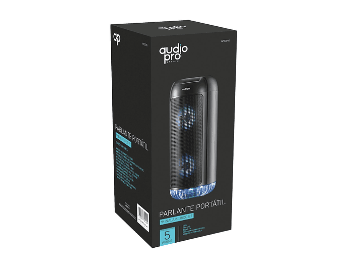 Parlante Portátil Audiopro Ap02046 150w Bt/Usb/Sd/Fm 3