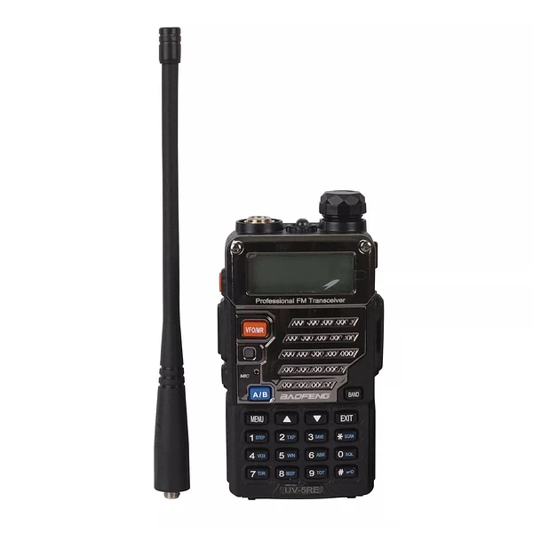 Radio Transmisor VOX Baofeng UV-5RE Negro