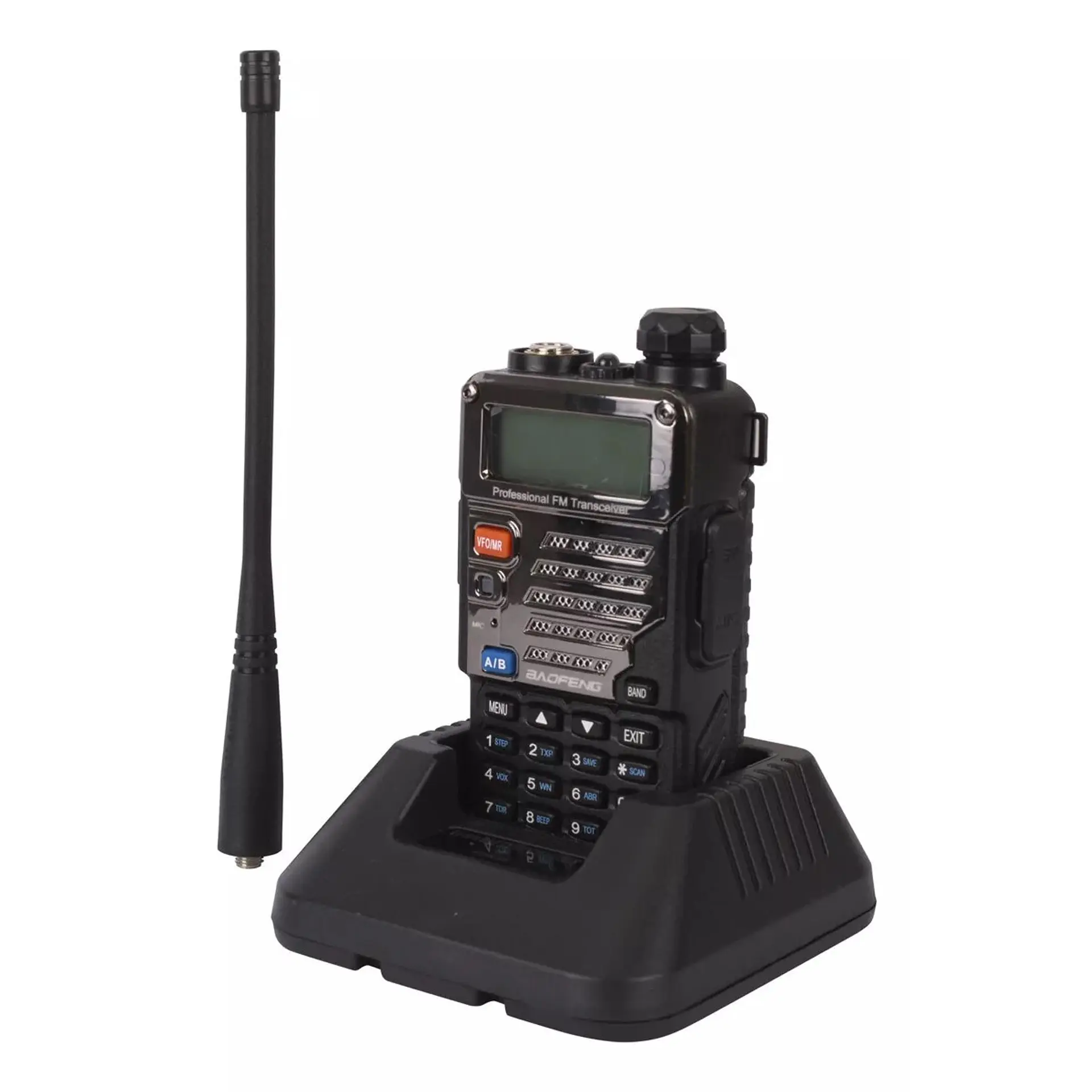 Radio Transmisor VOX Baofeng UV-5RE Negro c 2