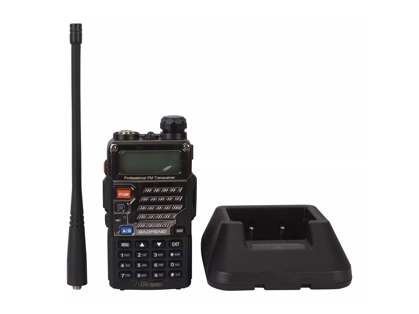 Radio Transmisor VOX Baofeng UV-5RE Negro c 4
