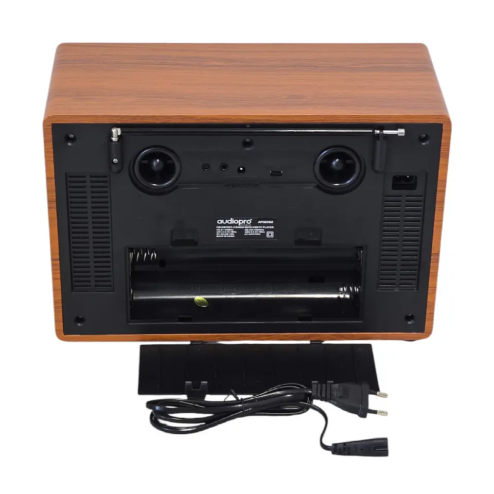 Radio Retro BT Vintage Audiopro Portátil AP02082 5