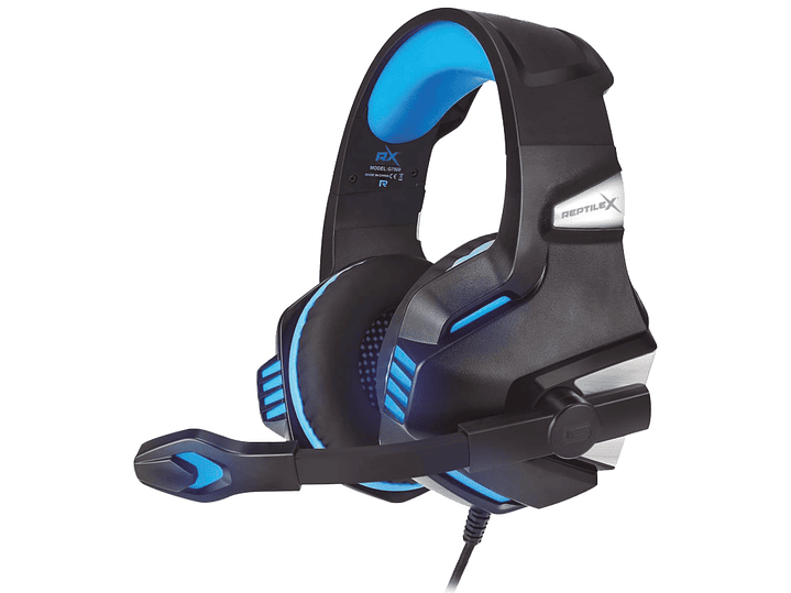 Audífonos Gamer Platinum Reptilex Rx0037 Azul 1