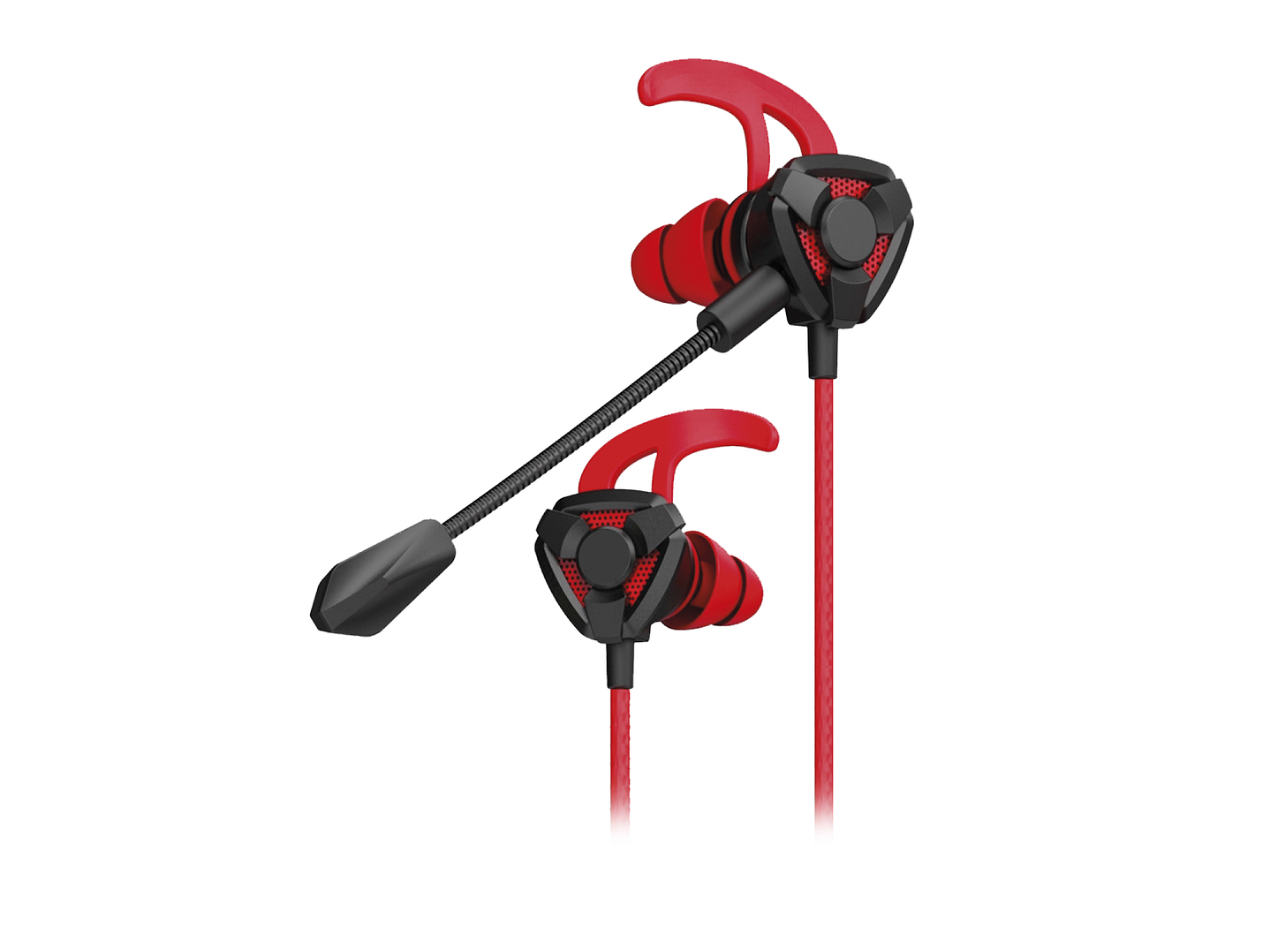 Audífonos Gamer ReptileX RX0032R Mic Desmontable Rojo 1