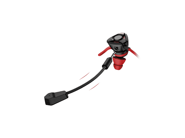 Audífonos Gamer ReptileX RX0032R Mic Desmontable Rojo 2