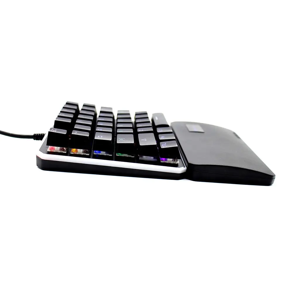 Teclado Gamer de una mano Mecanico RGB Backlighting Rx0015 2