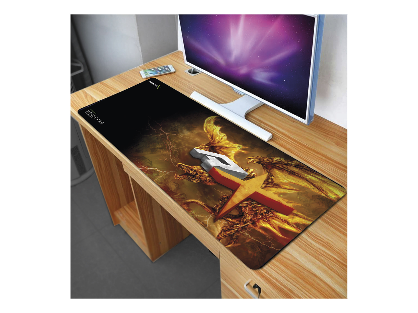 Mouse Pad Gamer ReptileX RX0010 30x70cm 3