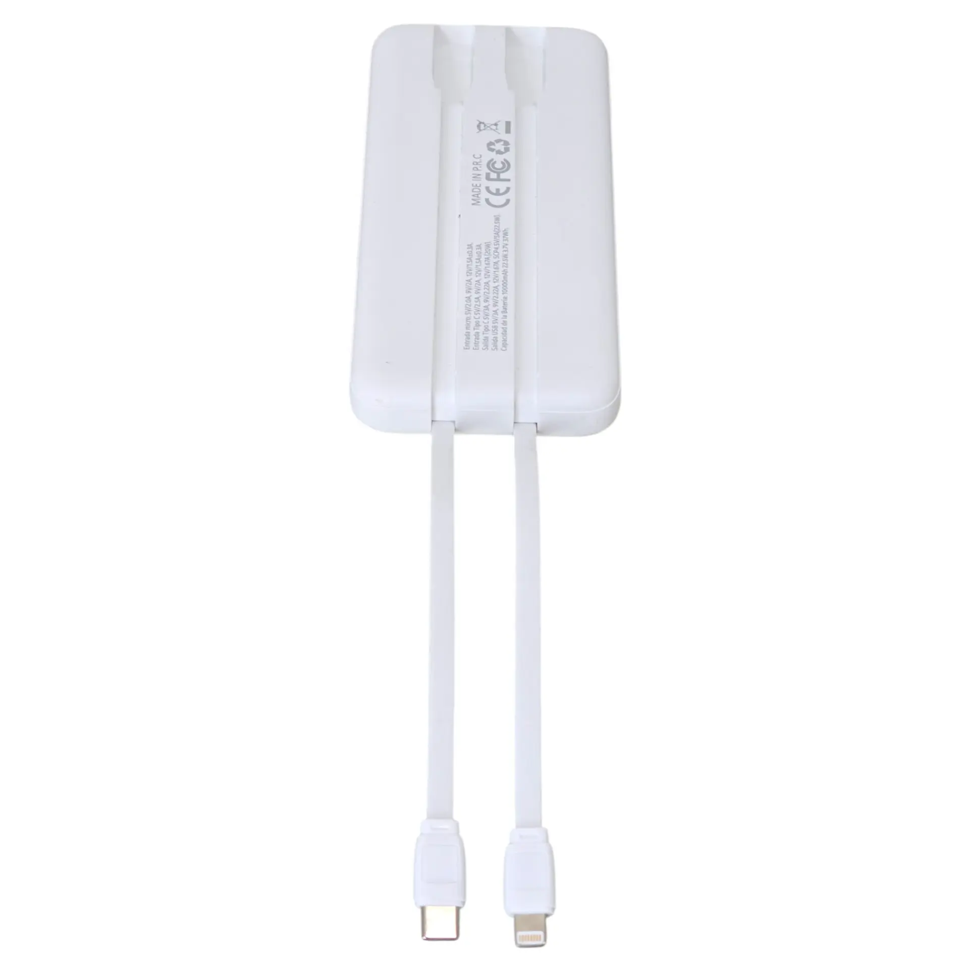 Batería Portátil Powerbank 10.000 Tecnolab TL573W 5