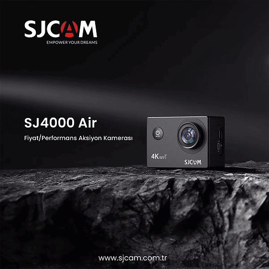 Cámara deportiva Sjcam SJ4000 Air 4K Wifi Negra