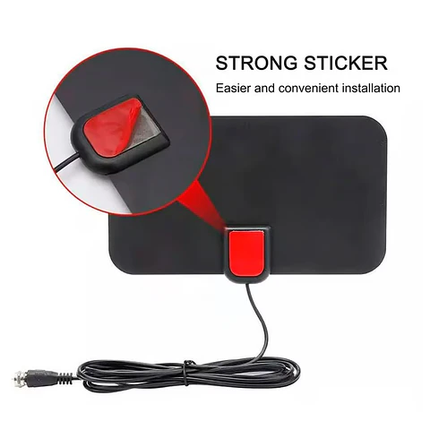 Antena TV Digital TVD HDTV Plana Tecnolab TL628