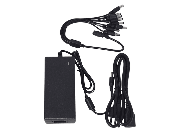 Fuente Poder Camara Seguridad 12v 8a Tecnolab TL222 8 Cables 2