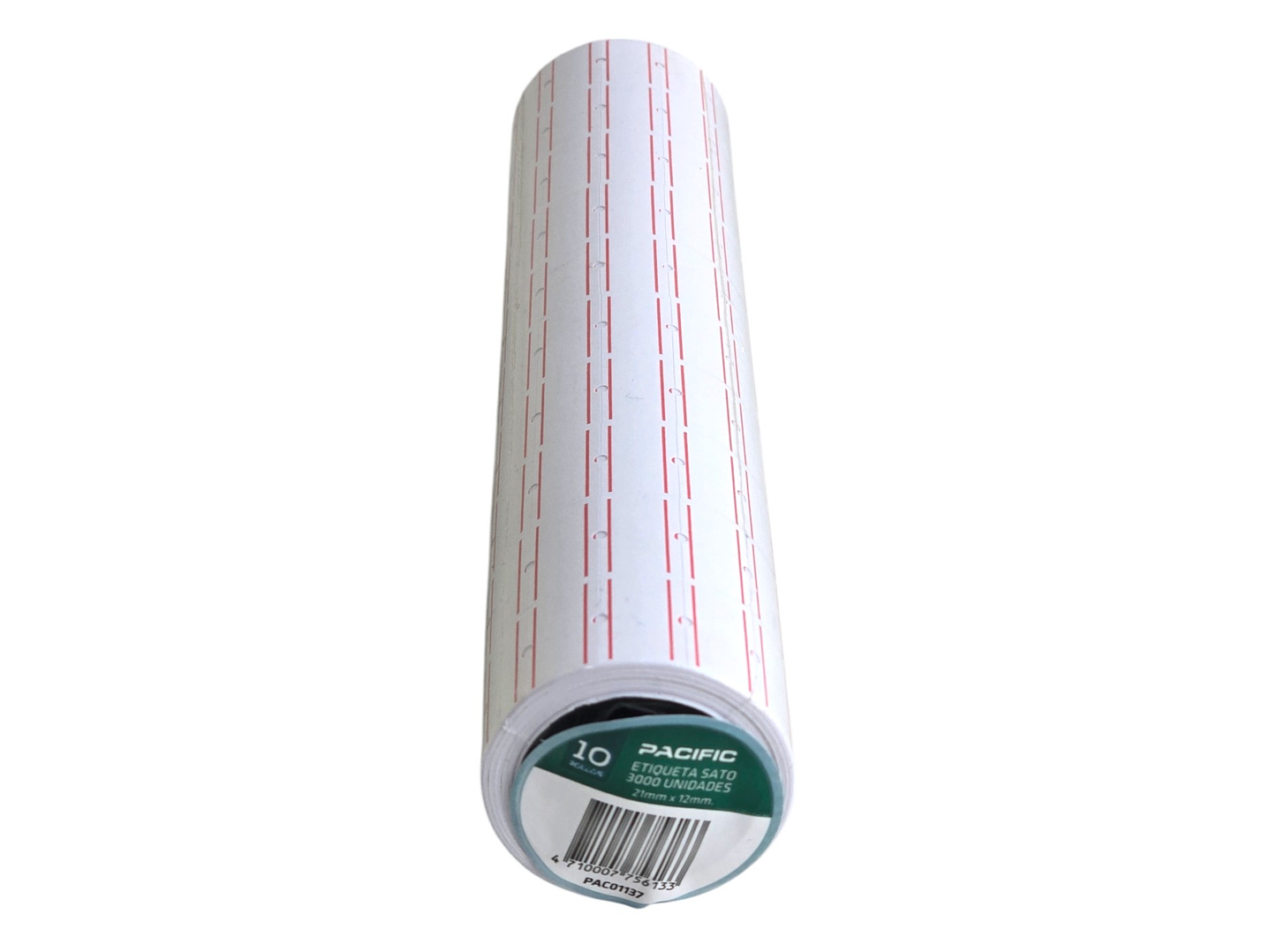 Pack 10 Rollo 3.000 Etiquetas Sato Standar Pacific Mx-5500 5