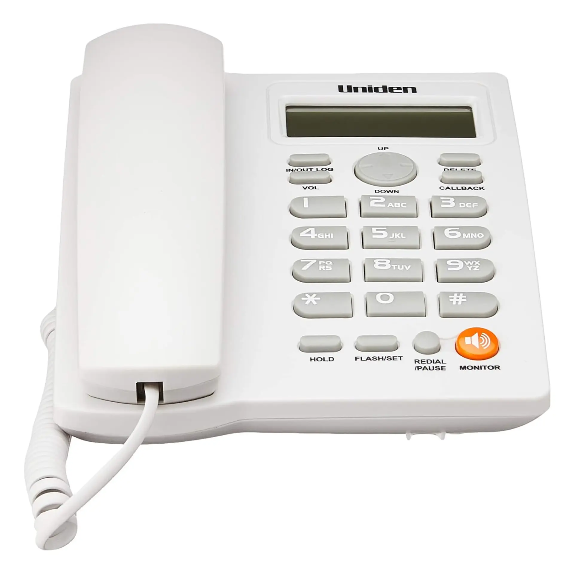 Teléfono Fijo Sobremesa Uniden AS7413 Blanco 2