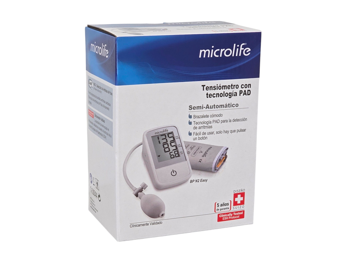 Tensiómetro Brazo Semiautomático Microlife BP N2 Easy 3