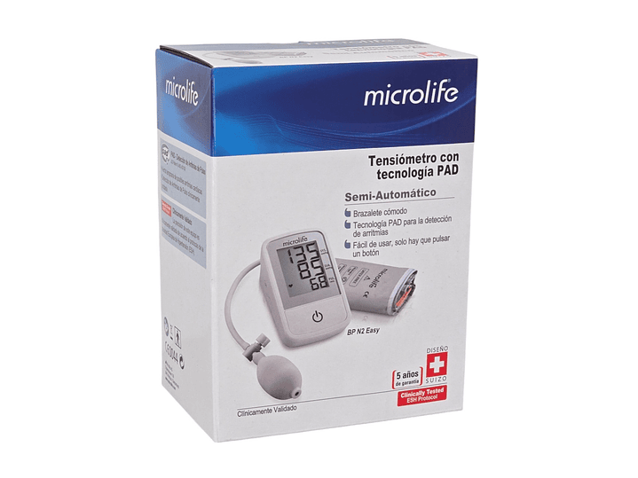 Tensiómetro Brazo Semiautomático Microlife BP N2 Easy 3