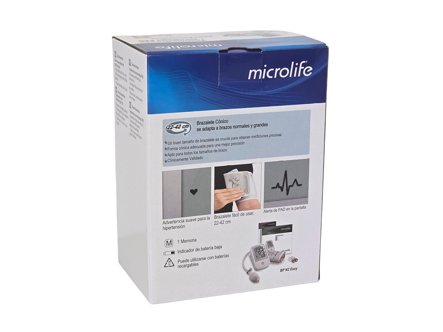 Tensiómetro Brazo Semiautomático Microlife BP N2 Easy 4