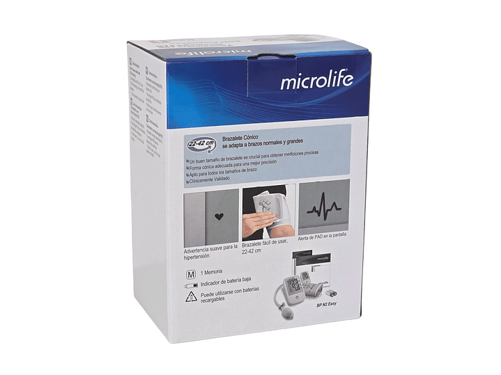 Tensiómetro Brazo Semiautomático Microlife BP N2 Easy 4