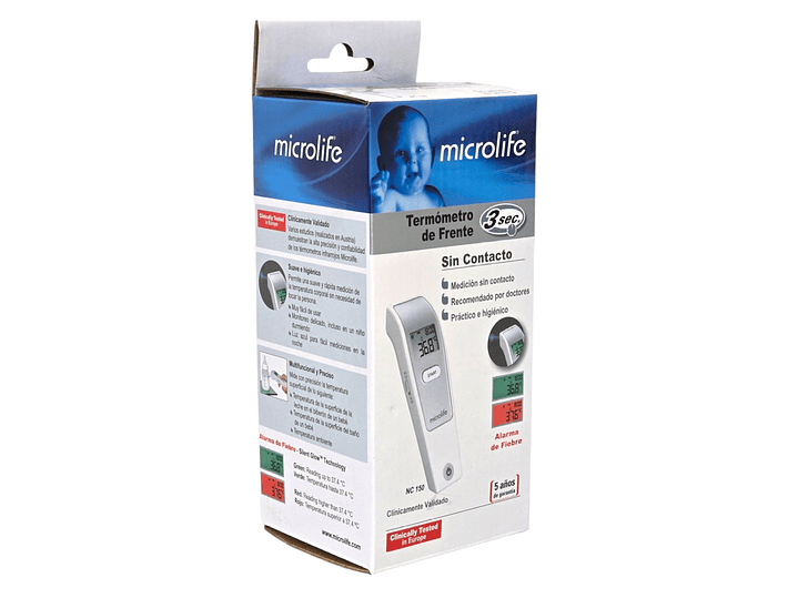 Termómetro Infantil Sin Contacto Microlife NC150 5