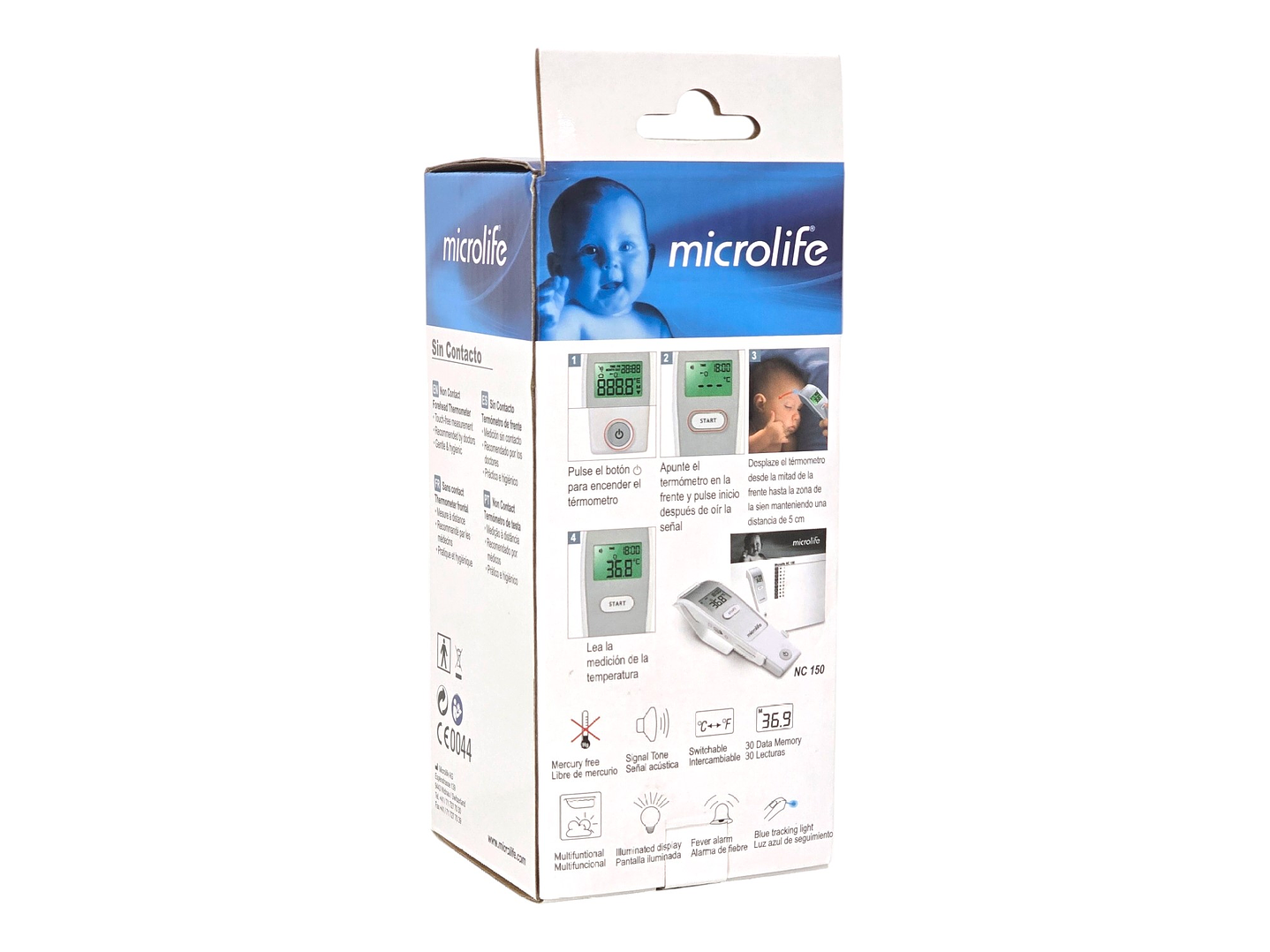 Termómetro Infantil Sin Contacto Microlife NC150 6