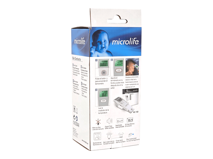 Termómetro Infantil Sin Contacto Microlife NC150 6