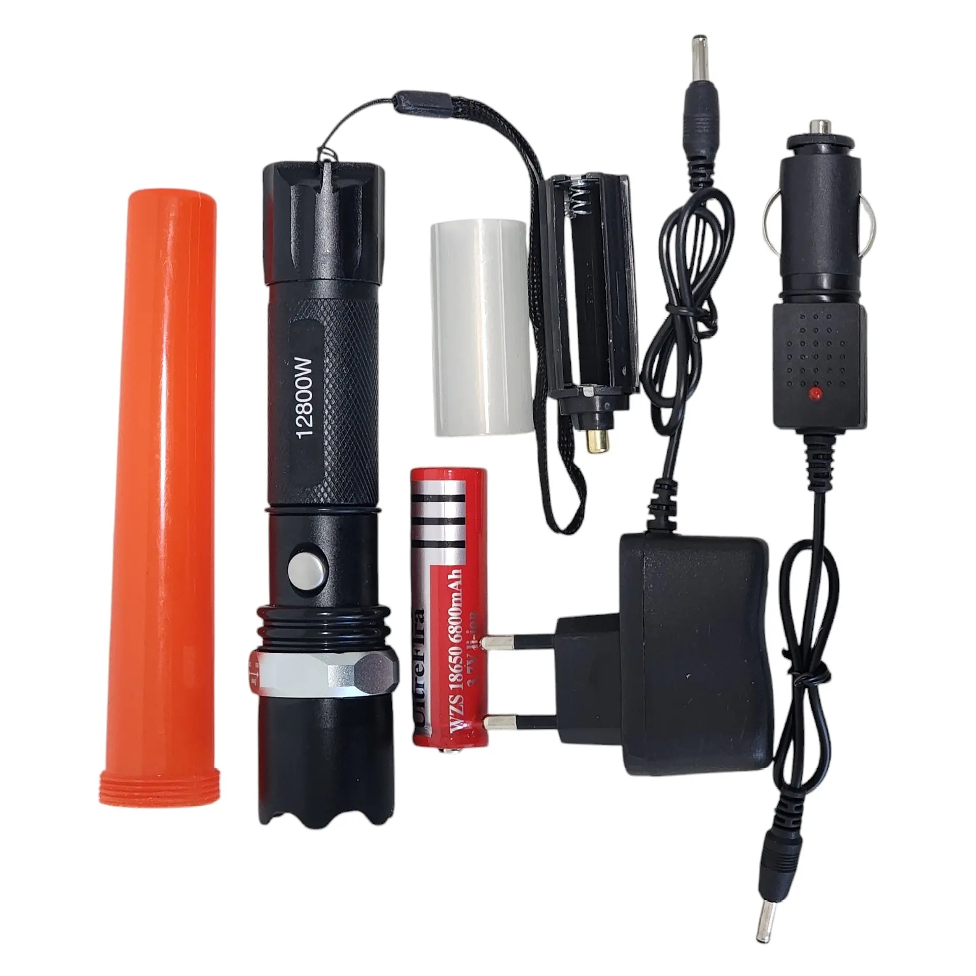 Linterna Led Cree Multi-funcion Tactica Swat Zoom 3