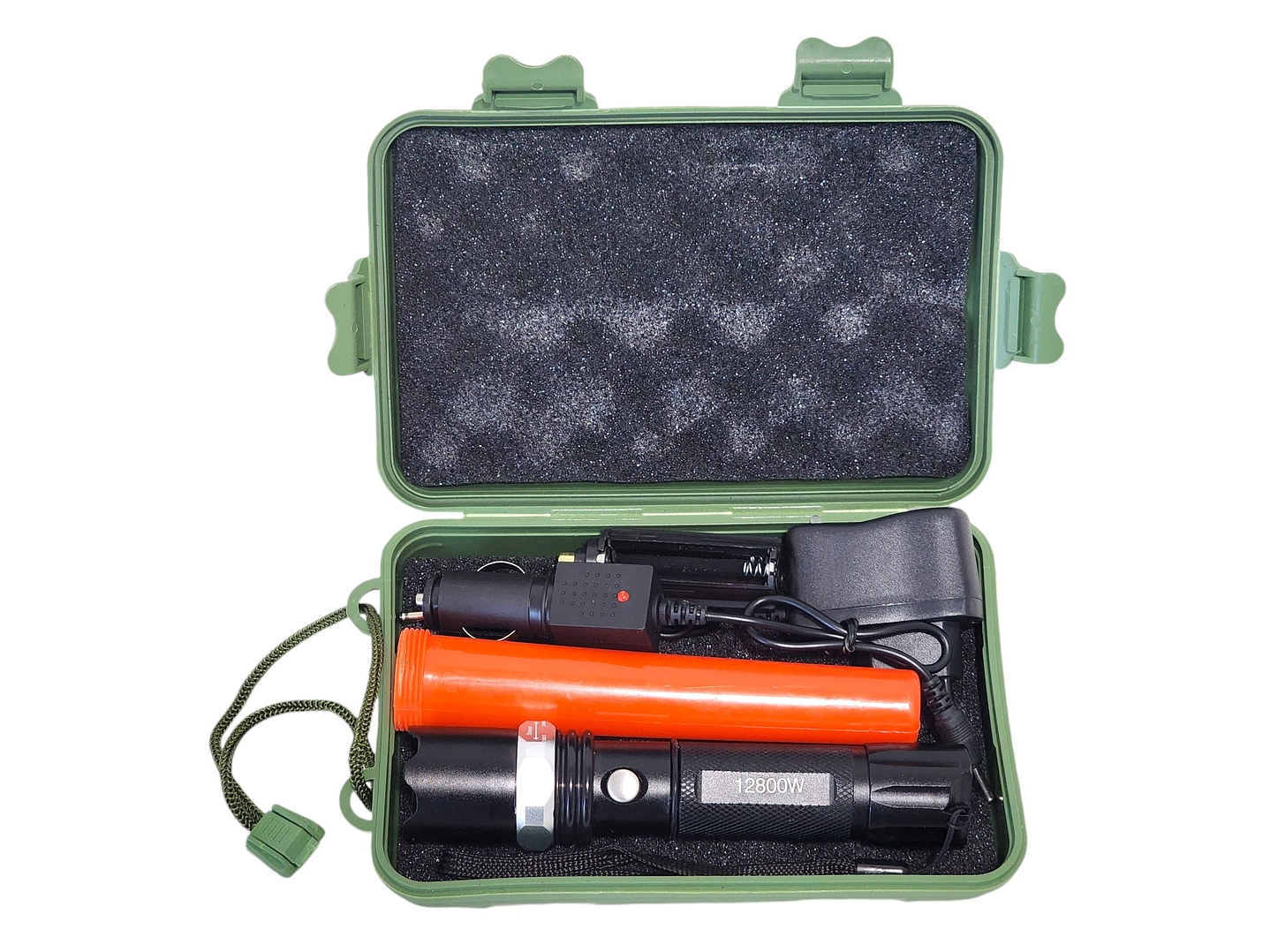 Linterna Led Cree Multi-funcion Tactica Swat Zoom 4