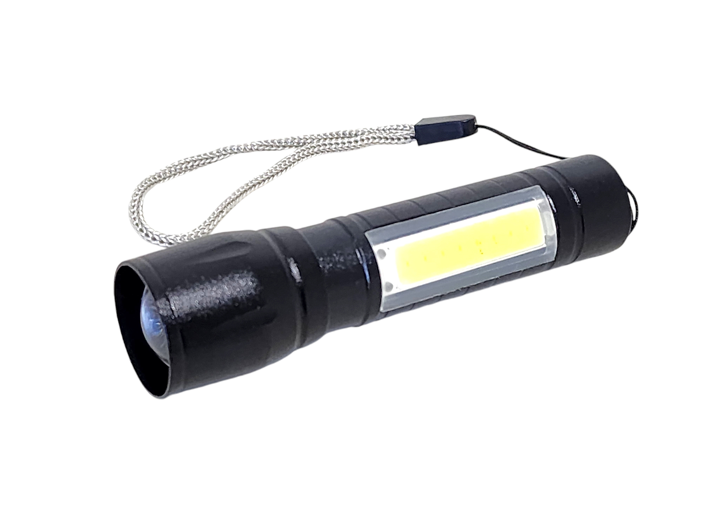 Linterna Led Recargable  Zoom COB + XPE PM401 1