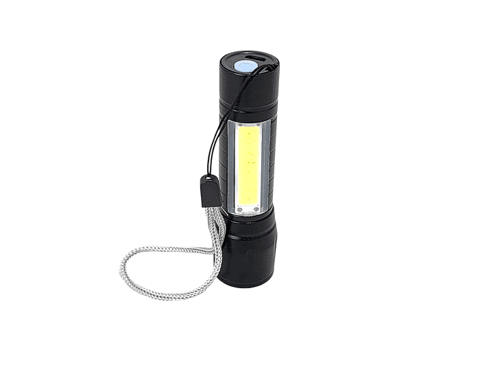 Linterna Led Recargable  Zoom COB + XPE PM401 2