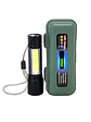 Linterna Led Recargable  Zoom COB + XPE PM401 - Miniatura 4