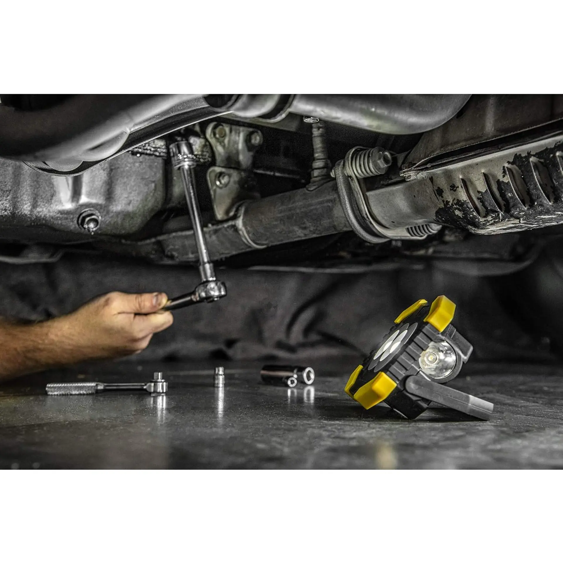 Foco Linterna Led de Trabajo 2 led COB Emergencias JK-9203 5