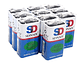 Pack de 10 Baterías 9V SD-SDNMY Long Life 6F22 - Miniatura 1