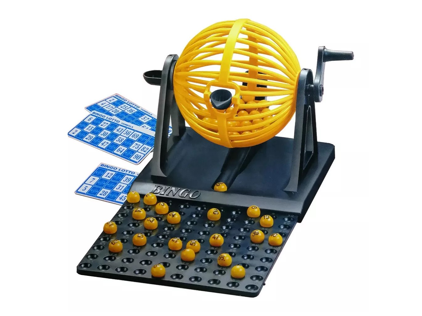 Juego Set Mini Bingo Tómbola 90 Números y 12 Cartones 1