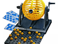 Juego Set Mini Bingo Tómbola 90 Números y 12 Cartones - Miniatura 1